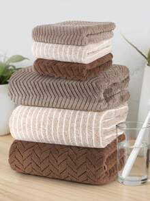 Bộ 3 khăn tắm - Bộ khăn mặt - Kích thước 26,56x55,12 inch/70x140cm, 13,78x29,53 inch/35x75cm - Chất liệu lông cừu san hô mềm mại, thấm hút và nhanh khô - Dễ khô mà không bị rụng hoặc phai màu - Có móc treo để phơi khô thuận tiện - Thiết yếu cho sử dụng hàng ngày tại nhà, phòng tắm, nhà bếp, phòng ngủ, hồ bơi, phòng xông hơi khô, phòng tập thể dục, phòng khách, khách sạn, du lịch, quà tặng Giáng sinh, v.v. Khăn tắm cho thẩm mỹ viện, thể thao khách sạn, đồ dùng thiết yếu trong nhà, khăn tắm, chăm sóc da - Nhiều màu - Xem 19