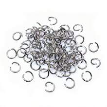 100 chiếc khoen nối hở bằng thép không gỉ mạ vàng, đường kính 3-10mm, vật liệu làm trang sức thủ công, thích hợp để tự làm khuyên tai và vòng cổ. - Vòng mở - Xem 5