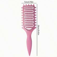 1pc Women's Curling Comb, Ventilated Styling And Setting Curly Hair, Suitable For All Hair Types, Release Curly Hair Charm, Shape And Create Perfect Style - A - View 3