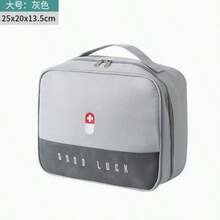 1pc Large Capacity Medicine Storage Bag, Portable First Aid Kit Organizer, Waterproof & Dustproof Multi-Compartment Medical Bag For Home, Travel, Emergency Use - Multicolor - View 13