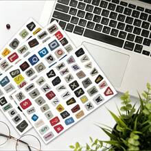 1000+Pcs Alphabet Sticker Book, 20 Sheets Ransom Note Style Mixed Font Letter Stickers For Journal, Scrapbook, Laptop, Phone Case & Gift Box For Stationery Lovers, Creatives & Collectors School Supplies - Alien - View 7