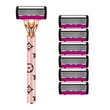 Premium Manual Shaving Razor: Advanced Shaving Razor With Ergonomic Handle, Easy To Clean, Provides Ultra-Smooth Shaving Experience. Replaceable Blades, Ideal Holiday Gift, Essential For Men And Women - Multicolor - View 14