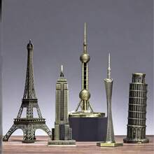 Modern Decorative Model, Car Ferris Wheel Model, Office Desktop Decor - View 9