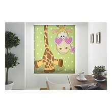 KIWI | Translucent Roller Blind With Children's Digital Print, Sizes From 110 To 150 Cm Wide X 180 Cm High, Easy Installation Roller Blind, Available In 12 Models - Off-white - View 3