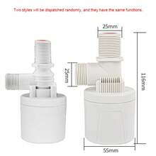 '1/2'Water Tower Tank Plastic Float Ball Valve Switch Water Level Automatic Water Stop Valve Controller Water Full Stop Valve - White - View 8