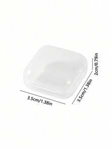 Elegant BOW Decor Portable Trash Can With Lid, Mini Desktop Garbage Bin, Home Covered Waste Basket, No Power Needed, Suitable For Office, Living Room Or Desk, Home Desktop And Drawer Organization - Multicolor - View 7