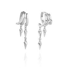 Simple Fine Jewelry Unique 925 Sterling Silver 18k Gold Plated Luxury Tassel Dangle Earrings For Girls Daily Wear - Tassel Dangle Earrings - View 9