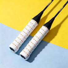 2 Rolls Anti-Slip Racket Grip Tape, Dual-Color Ribbed Handle Wrap, Suitable For Tennis, Badminton And Pickleball - Durable Sweat-Absorbent Wrap, 43.31 Inch Length, Also Applicable To Fishing Rods And Tool Handles - Shock-Absorbing, Breathable, High-Adhesive Backing, Indoor/Outdoor Training Accessory - Multicolor - View 11