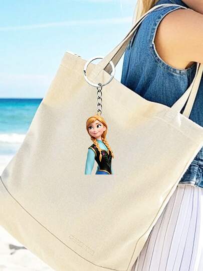 Disney Móc khóa acrylic hình Anna trong phim Frozen, mặt dây chuyền hình nhân vật 2D phẳng cho túi xách và chìa khóa. Thêm chút đáng yêu, đậm chất fanfic vào vật dụng hàng ngày của bạn với chiếc móc khóa acrylic hình Anna này, một phụ kiện quyến rũ lấy cảm hứng từ Frozen.