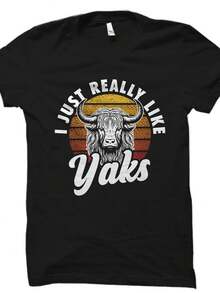 Yak S1Hirt. Yak Rega1lo. Yak Amante S1Hirt. Yak Amante Rega1lo. Animal S1Hirt. Yak T1S1Hirt. Funny Yak S1Hirt. Me gusta Yak S1Hirt. WildL1ife S1Hirt OS5365 - Negro - Ver 2