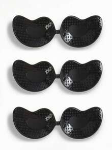 4 Pairs Invisible Sexy Front Closure Breast Petals, Seamless Backless Bras For Women - Multicolor - View 44
