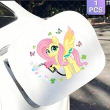 10 miếng dán xe My Little Pony. Những miếng dán thời trang này rất đa năng và trang nhã, dễ dàng bóc ra mà không để lại dấu vết. Chúng phù hợp để dán lên xe hơi, xe đạp và máy tính xách tay. - Nhiều màu - Xem 3