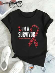 Women T-Shirts - Black - View 2