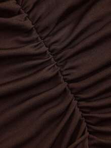 3 piezas Tops sin mangas plisados, tops sin mangas casuales de cuello plano para mujer, gran valor en paquete de 3, para el verano - Multicolor - Ver 10