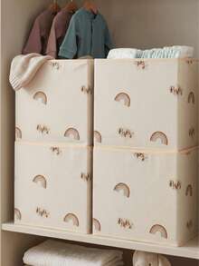 Jute Fabric Bathroom Organizer Basket Decorative Multipurpose Organizer Box - Flat Basket - View 5