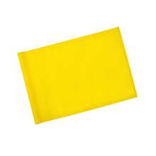 Red Putting Green Flag 20x14 Inch Nylon Tube Insert For Golf Course Practice - 20x14 Inch- Blank Yellow- 1pk - View 1