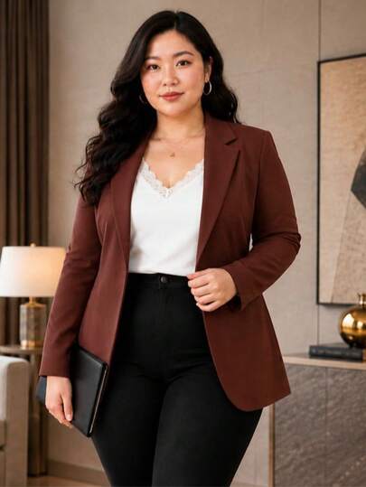 Max blazer feminina plus size G1 G2 G3