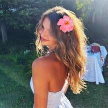 15pcs Hawaiian Flower Hair Clips, Plumeria Foam Hair Clips, Hawaiian Tropical Party Decor, Beach Pool Resort Costume, Hawaiian Party Supplies, Bridal Wedding. Artificial Flowers For Women, Foam Plumeria. - View 10