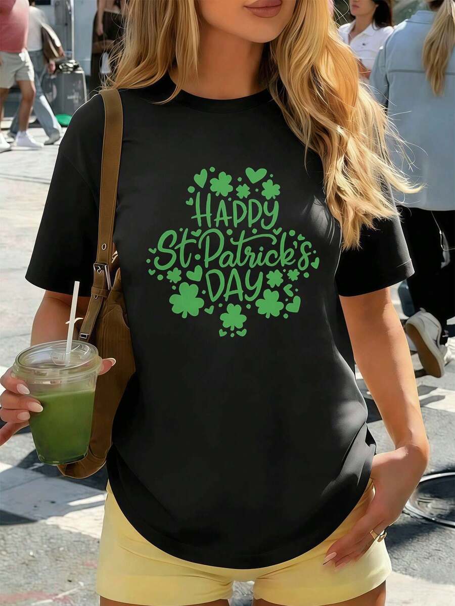 Women T-Shirts - Black - View 1