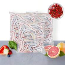 500pcs Stretchable Transparent Plastic Food Wrap, Leak-Proof Dust-Proof Plastic Packaging Film, Reusable Bowl Covers, Suitable For Household Food Storage (Also Available In 300/200/100/10pcs Sets) - View 7
