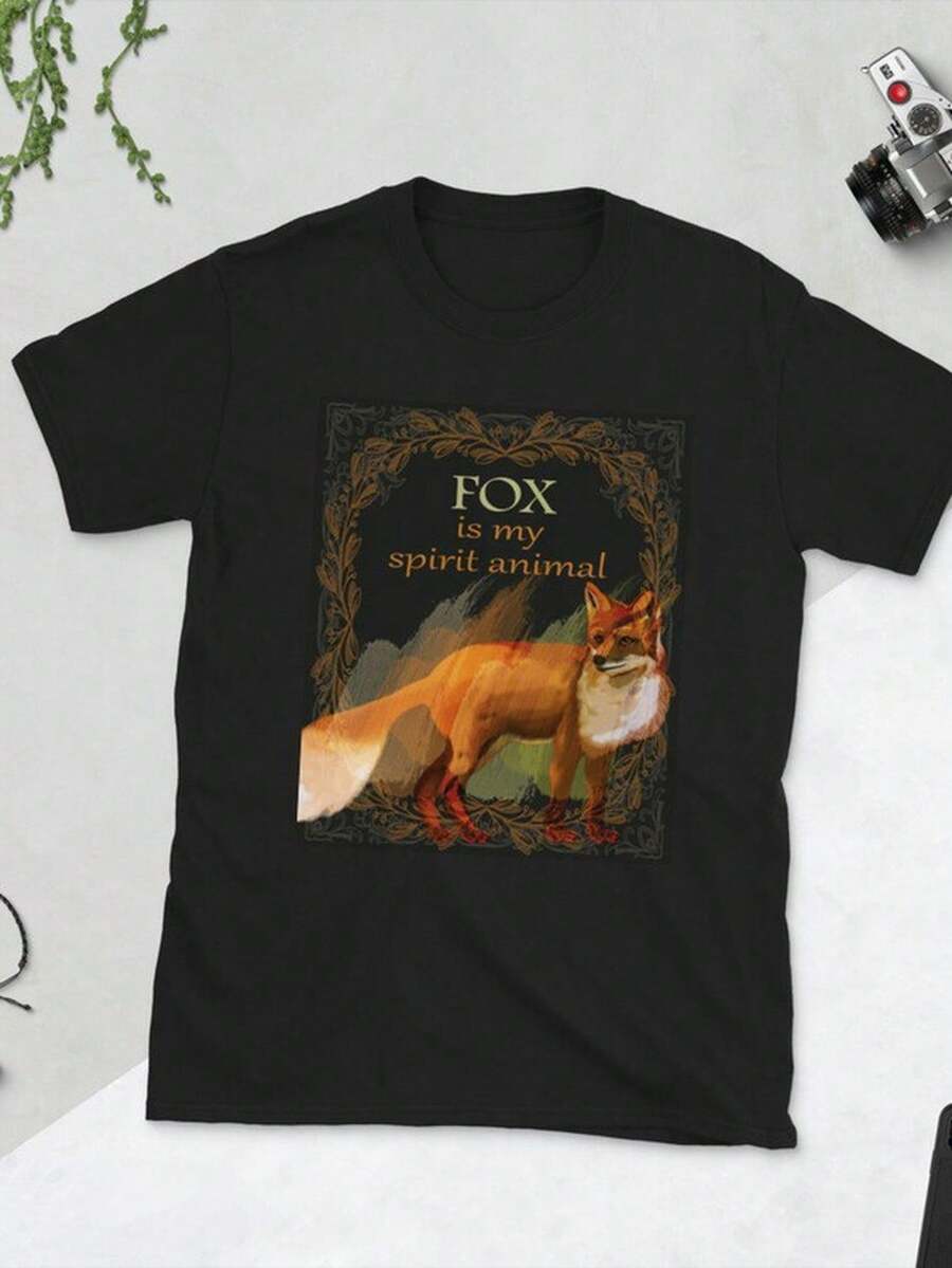 Fox Is Mpirit Animal, Fox S1Hirt, Fox T1S1Hirt, Fox Lover Gift, Fox T1EE, Animal Lover S1Hirt, Fox Gift, Gift for Fox Lover, Cute Fox S1Hirt.