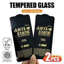 XINHONGYU 2pcs High Definition OG Tempered Glass Screen Protector, 0.4mm Aluminum Glass, 80°C Curved Edges, Oil-Repellent Coating Anti-Fingerprint, Easy Installation - Clear - View 31