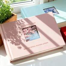 3 Inch Mini Photo Album With Writable Pages, Premium K-Pop Star Photo Card Holder (Holds 52 Photos), Mini 12 11 And Camera Memory Album - 1PC - View 2