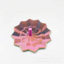 3D打印11厘米带手柄的神奇感应星 - 视觉和听觉减压玩具，满足办公室压力释放需求，新年礼物 - 均碼 - 查看 10