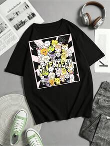Women T-Shirts - Black - View 6