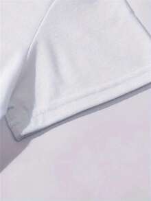 100% Cotton This Lady, My Dear, I Am The Aunt, Casual Short Sleeve Crew Neck T-Shirts For Women. - 白色 - 查看 4