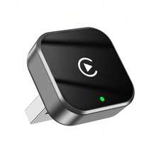 Bộ chuyển đổi không dây DIOSEA cho CarPlay & Android Auto, bộ chuyển đổi không dây cho ô tô, USB/Type-C cắm là chạy, độ trễ thấp, kết nối tự động từ có dây sang không dây, tương thích với hệ điều hành iOS 10+ và Android 11+. - V9 - Xem 14