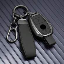 For A B C E GL S GLA GLK CLS Class AMG W204 W205 W212 W463 W176 2 3 Button Alloy Car Key Case Cover Fob - one-size - View 9
