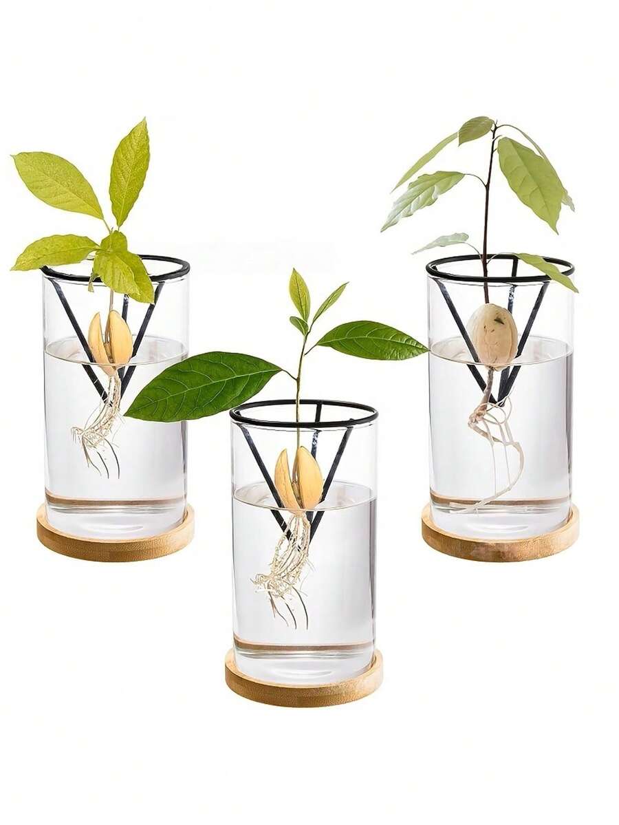 1/2 cái chậu hỗ trợ hạt giống thủy canh, hộp trồng hạt hình nón bằng nhựa, phù hợp cho các loại cây con khác, chậu treo nhẹ nhàng kiểu cổ điển, dùng cho làm vườn trong nhà và ngoài trời, lý tưởng cho người mới bắt đầu và người yêu cây cảnh - Giá đỡ hình tam giác - Xem 1