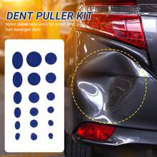 90 Pcs Puller Tabs Paintless Dent Repair Tabs Glue Pulling Tabs Kit For Small Dent - Multicolor - Ver 6