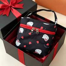 Healing Cute Cat Mini Storage Bag, Portable Cosmetic Bag, Student Cute Pouch, Multi-Function Storage Bag - View 6