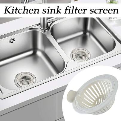 1 cái - Lưới lọc bồn rửa | Có nhiều màu sắc, lưới thoát nước chống tắc nghẽn, dụng cụ thu gom thức ăn và rác thải, lưới lọc kiểu rổ cho bồn rửa nhà bếp, rổ lọc thoát nước nhanh, chất liệu bền, chống ăn mòn, dễ tháo lắp và vệ sinh, cần thiết cho việc dọn dẹp và bảo quản nhà bếp.