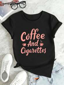 Women T-Shirts - Black - View 2