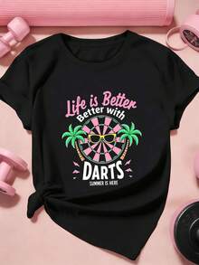 Women T-Shirts - Black - View 2