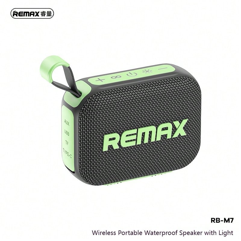 REMAX Lighting 10W 无线便携式防水扬声器 RB-M7 - 查看 1