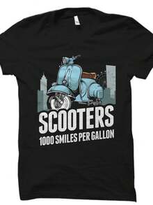 Scooter S1Hirt Scooter T S1Hirt Motor Scooter hirt Scooter Rider S1Hirt Funnhirt Rega1lo para l Scooter Rega1lo Motor Scooter S1Hirt OS6015 - Negro - Ver 2