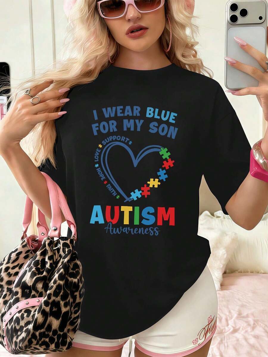 Women T-Shirts - Black - View 1
