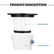 4 Set Replacement Filters Strainer Screen For K17 Cordless Vacuum Cleaner Replace Filter Parts - Multicolor - View 7