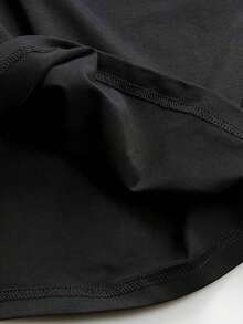 Camiseta de verano genial, informal, con estampado divertido de sandía, camiseta de mujer, moderna y casual, perfecta para actividades al aire libre y la vida diaria, un bonito regalo. - Negro - Ver 3