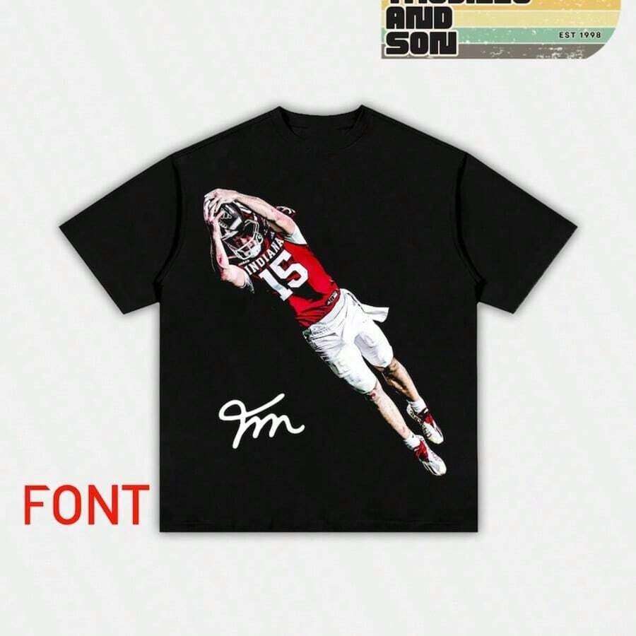 1 Vintage Cowboy Style T-Shirt, Graphic Tee, Gift For Fans, T-Shirt, Retro Hip-Hop And Country Fusion Tee, 180g 100% Cotton. - 黑色 7 - 查看 1