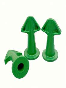 3pcs Silicone Sealant Caulking Gun Nozzle Tips - Durable Silicone Applicator Tools For Sealant And Epoxy Filler, Easy To Clean, Suitable For Floor And Tile Cracks, No Power Required - Multicolor - View 9