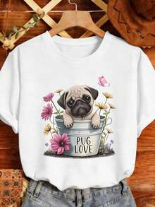 Women T-Shirts - White - View 2