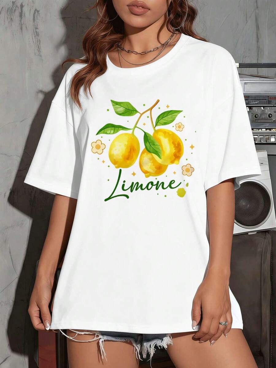 Dam-T-shirts - Vitt - Visa 1