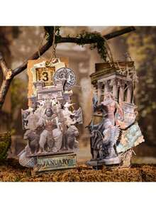 (6 Assorted Designs) 1 Pack Of 15pcs Vintage Character Stickers, Creative Aesthetic Stickers, DIY Decorative Collage Materials, Holiday Gifts, Personalized Scrapbooking School Supplies - European Imperial History - View 8