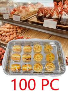 100/50/20/5-teiliges Set großer Lebensmittel-Tablettabdeckungen, Lebensmittel-Staubschutzabdeckungen, Grilltablett-Lebensmittelmatten, Kuchen- und Keks-Frischhaltefolie, transparente Deckel, essenzielle Aufbewahrungsprodukte für Restaurants, Küche, Kuchenräume, Geschenke, Reise, Camping, Grillzubehör - Übersicht 13