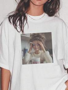 Women T-Shirts - White - View 6